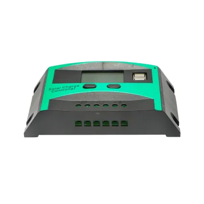 Regulator tensiune pentru panou solar 20A 12V/24V 2X port USB Breckner Germany - imagine 4