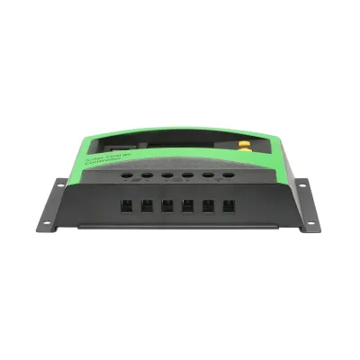 Regulator tensiune pentru panou solar 30A 12V/24V 2X port USB Breckner Germany - imagine 4
