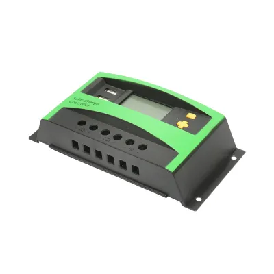 Regulator tensiune pentru panou solar 30A 12V/24V 2X port USB Breckner Germany - imagine 5