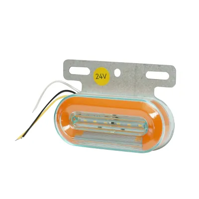 Lampa laterala de gabarit galben-alb cu 6 LED-uri 24V Breckner Germany - imagine 4