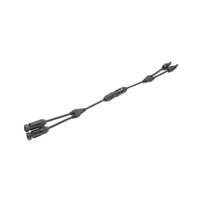 Set conector tip MC4 x 3 lungime 280mm pentru panou solar - imagine 4