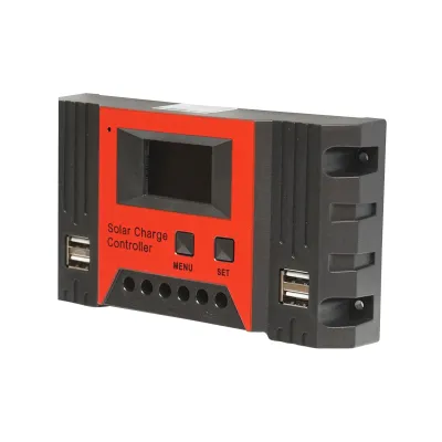 Regulator tensiune PWM panou solar 20A 12V/24V 4X port USB (12V=260W) (24V=520W) max. 50V - imagine 2