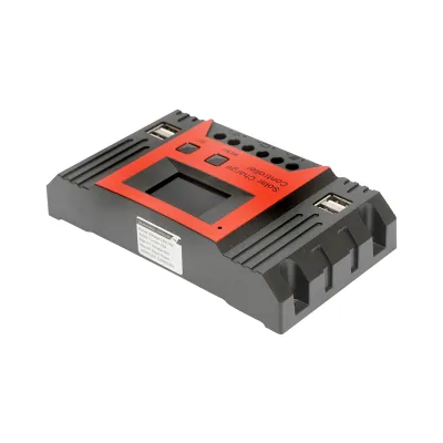Regulator tensiune PWM panou solar 20A 12V/24V 4X port USB (12V=260W) (24V=520W) max. 50V - imagine 4