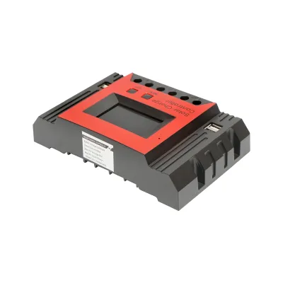 Regulator tensiune PWM panou solar 60A 12V/24V 4X port USB (12V=780W) (24V=1560W) max. 50V - imagine 4