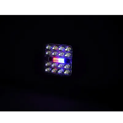 Lampa proiector combinata 26 LED-uri 9-80V 6500K 84x21x84mm IP67 Breckner Germany - imagine 4