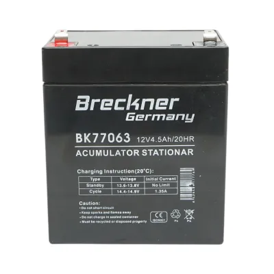 Baterie sistem solar cu gel 12V 4.5Ah 20HR, 90x70x101x107mm FC12-4.5 Breckner Germany