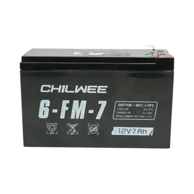 Baterie VRLA plumb acid 12V 7Ah 151x65x94mm 6-FM-7 CHILWEE