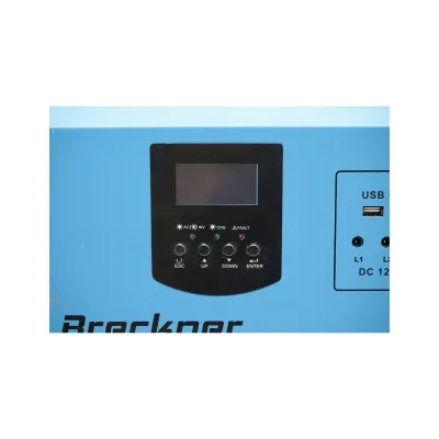 Invertor solar 800W PWM 12V, 50A echipat cu baterie stationara 12V/85Ah, mobil cu controler - imagine 4
