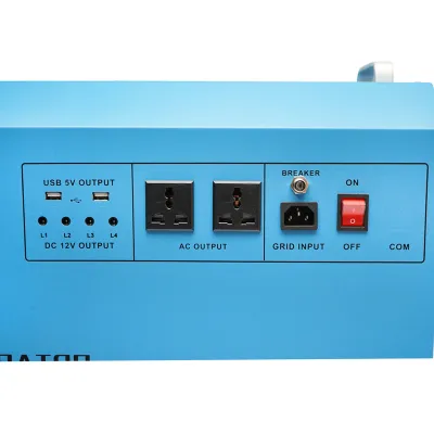 Invertor solar 800W PWM 12V, 50A echipat cu baterie stationara 12V/85Ah, mobil cu controler - imagine 5