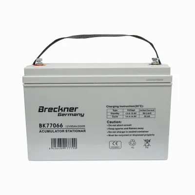 Invertor solar 800W PWM 12V, 50A echipat cu baterie stationara 12V/85Ah, mobil cu controler - imagine 7