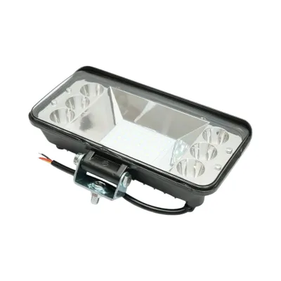 Proiector/lampa large LED 78W, 10-30V, 6 zone SPOT si o zona FLOOD cu oglinda 220x110x50mm Breckner Germany - imagine 4
