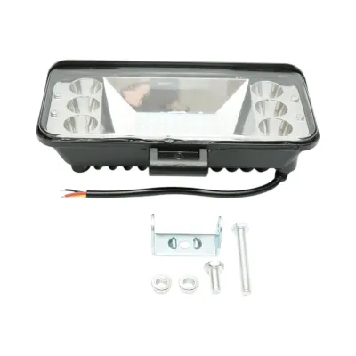 Proiector/lampa large LED 78W, 10-30V, 6 zone SPOT si o zona FLOOD cu oglinda 220x110x50mm Breckner Germany - imagine 2
