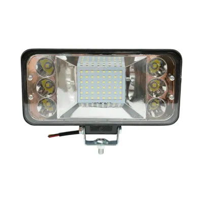 Proiector/lampa large LED 78W, 10-30V, 6 zone SPOT si o zona FLOOD cu oglinda 220x110x50mm Breckner Germany