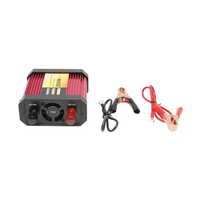 Invertor tensiune 12V-220V 300W cu USB Breckner Germany - imagine 2