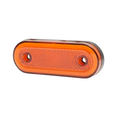 Lampa laterala LED galbena 118mm 12-24V Breckner Germany