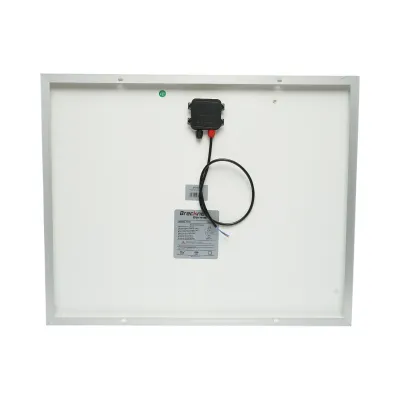 Panou solar 50W fotovoltaic monocristalin 550x680x25mm Breckner Germany - imagine 3