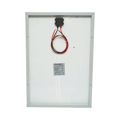 Panou solar 100W fotovoltaic monocristalin 830x580x30mm Breckner Germany - imagine 3