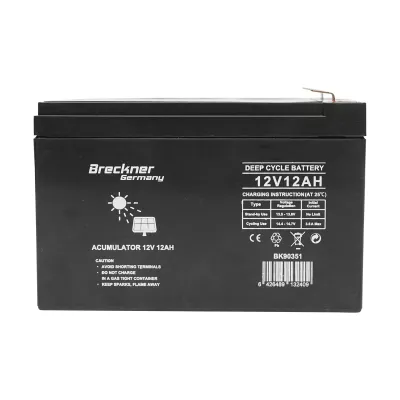 Baterie stationara 12v, 12AH 150x100x95mm Breckner Germany