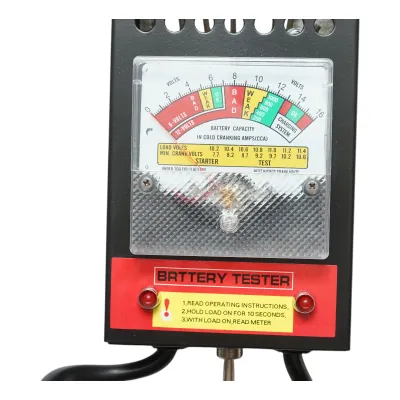 Tester baterii analogic 6/12V, 200A Breckner Germany - imagine 6