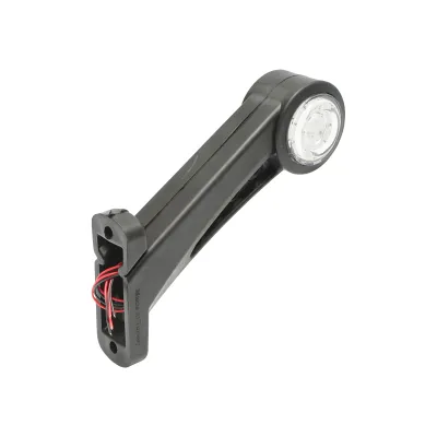 Set lampi laterale de gabarit cu LED 12-24V, rosu-alb, PVC elastic Breckner Germany - imagine 4