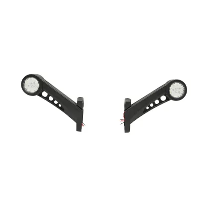 Set lampi laterale de gabarit cu LED 12-24V, rosu-alb, PVC elastic Breckner Germany - imagine 2