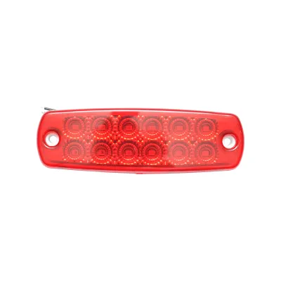 Lampa laterala LED rosie 12-24V Breckner Germany - imagine 2