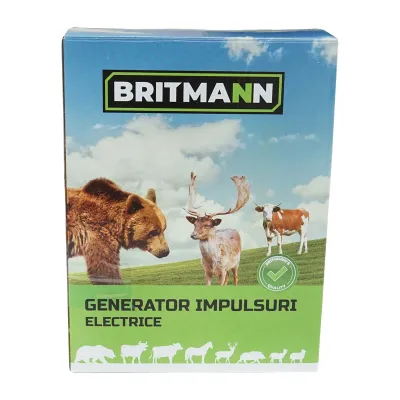 Aparat generator de impulsuri DC 12/220V, 4.5 Joule 40km pentru gard electric BRITMANN - imagine 8