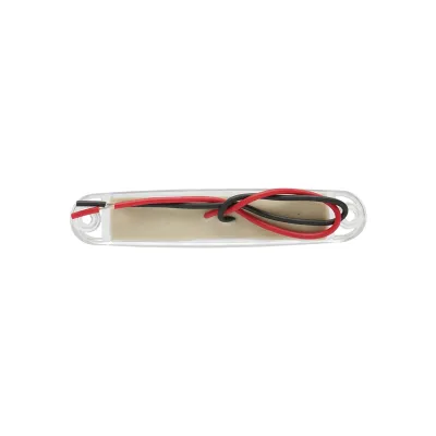 Lampa gabarit laterala LED alba 100mm 12-24V Breckner Germany - imagine 2