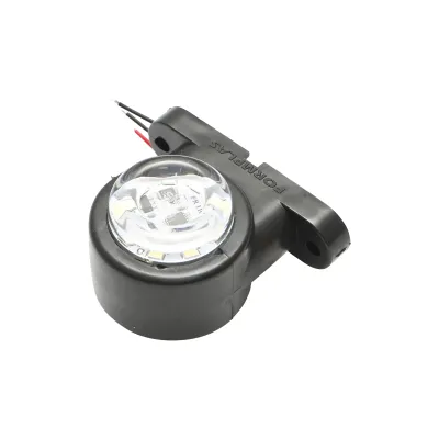 Lampa gabarit rotativ laterala LED alba-rosu 12-24V FR1102 Breckner Germany - imagine 3