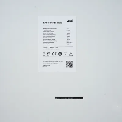 Panou solar fotovoltaic 410W LONGi LR5-54HPB-410M monocristalin 1767x1130x30mm - imagine 4