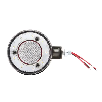 Lampa gabarit LED 12/24V pentru oglinda camion rosu/alb FR0331RW Breckner Germany - imagine 4