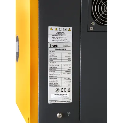 Invertor ON-GRID iMARS 30KW BG30KTR INVT trifazic 400V dual MPPT prosumator - imagine 5