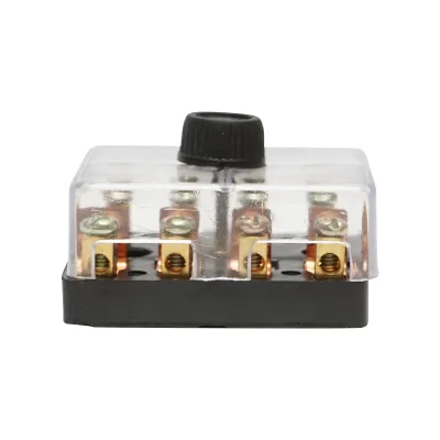 Tablou de sigurante universal pentru sigurante auto 4 cai capac transparent - imagine 4