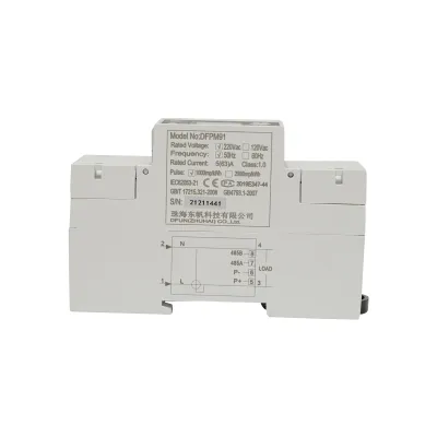 Kit releu putere DFUN DFPM91 smart meter, monofazic 220V, 63A cu siguranta digitala, transformator Split Core 600V, 50-60Hz - imagine 4