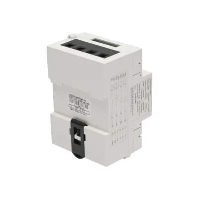 Kit releu putere DFUN DFPM93, smart meter, trifazic 3x220-380V, 6400imp/Kwh cu siguranta digitala, transformator Split Core 600V, 200A/5A, 50-60Hz - imagine 8