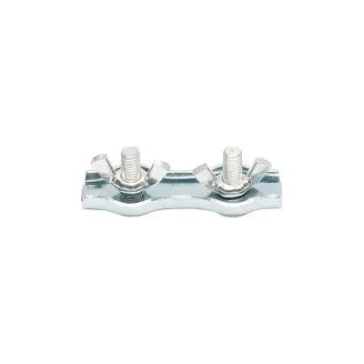 Conector fir electric cu suruburi pentru gard electric - imagine 2