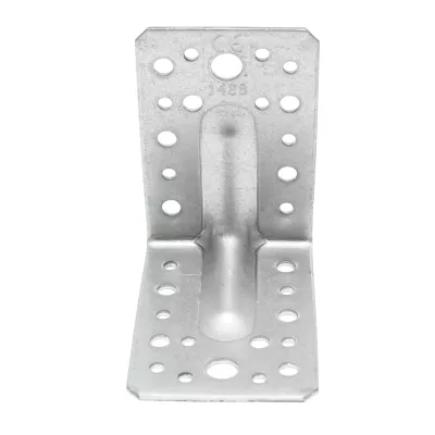 Vinclu cu intaritura 90x90x65x2.5mm pentru prinderi panouri solare acoperis din tabla - imagine 4