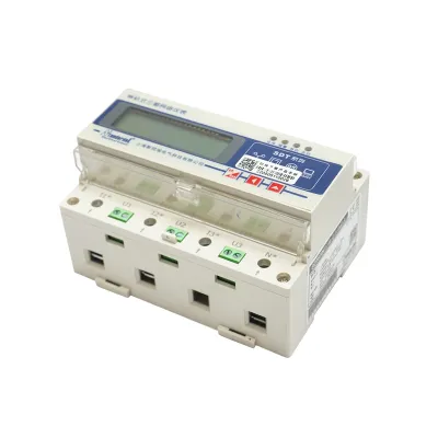 Kit releu smart meter trifazic 3x400-690V/50Hz, 6400imp/Kwh cu siguranta digitala 200A/5A 35 mm - imagine 6
