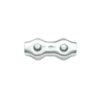 Conector fir electric galvanizat cu suruburi pentru gard electric - imagine 5