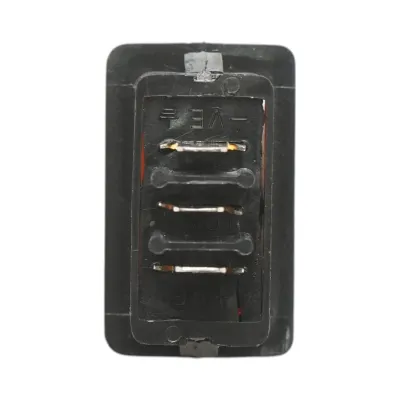 Intrerupator lumini 3 pini portocaliu universal Breckner Germany - imagine 5