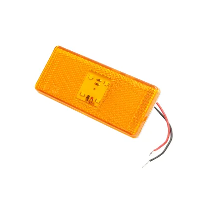 Lampa LED laterala galbena 24V - imagine 3