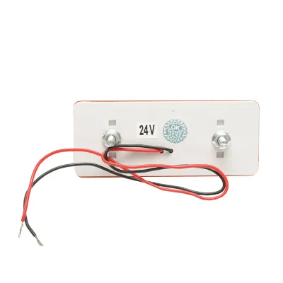 Lampa LED laterala galbena 24V - imagine 2