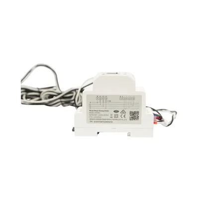 Kit releu putere, Split Core GM3000 300A/5A GOODWE smart meter , trifazic 3x230V, 400V, 120A/40mA cu siguranta digitala, transformator  - imagine 2