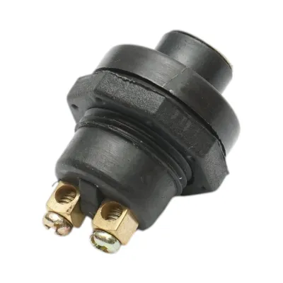 Buton claxon John Deere, Fiat, Case IH, Steyr Fendt, Massey Ferguson, Claas Ø20.5mm cod OEM 5127282, AL17684, 4998876, X830240020, 3597562M1, 5127281, S.3046 - imagine 3
