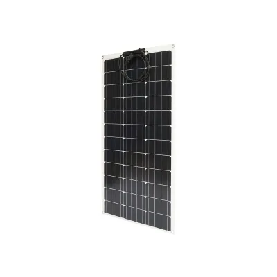 Panou solar 100W fotovoltaic monocristalin, flexibil, cablu si conectori MC4 Breckner Germany - imagine 2