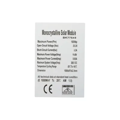 Panou solar 100W fotovoltaic monocristalin, flexibil, cablu si conectori MC4 Breckner Germany - imagine 5
