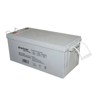 Baterie gel 200Ah sistem solar fotovoltaic 12V 20HR 535x250x255mm SL12-200G Breckner Germany - imagine 3