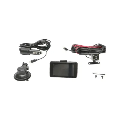 Camera video auto duala fata/spate FHD cu display 3 inch LCD Breckner Germany - imagine 2