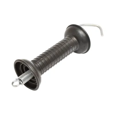 Maner poarta negru Diamond cu carlig gard electric Mezofarm - imagine 3