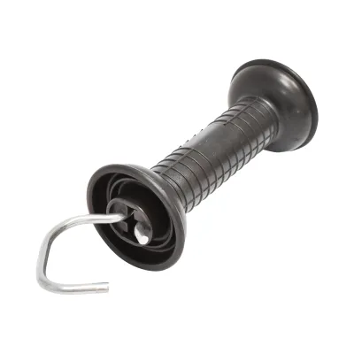 Maner poarta negru Diamond cu carlig gard electric Mezofarm - imagine 2